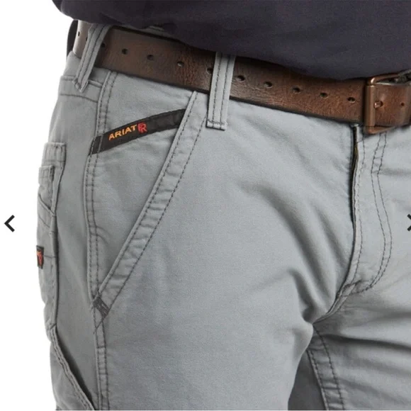 Ariat FR M4 Low Rise Boot Grey Pants Sz 31x30 - Picture 7 of 14